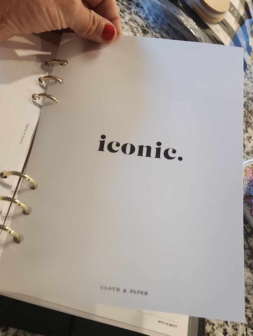 Iconic. A5 Vellum